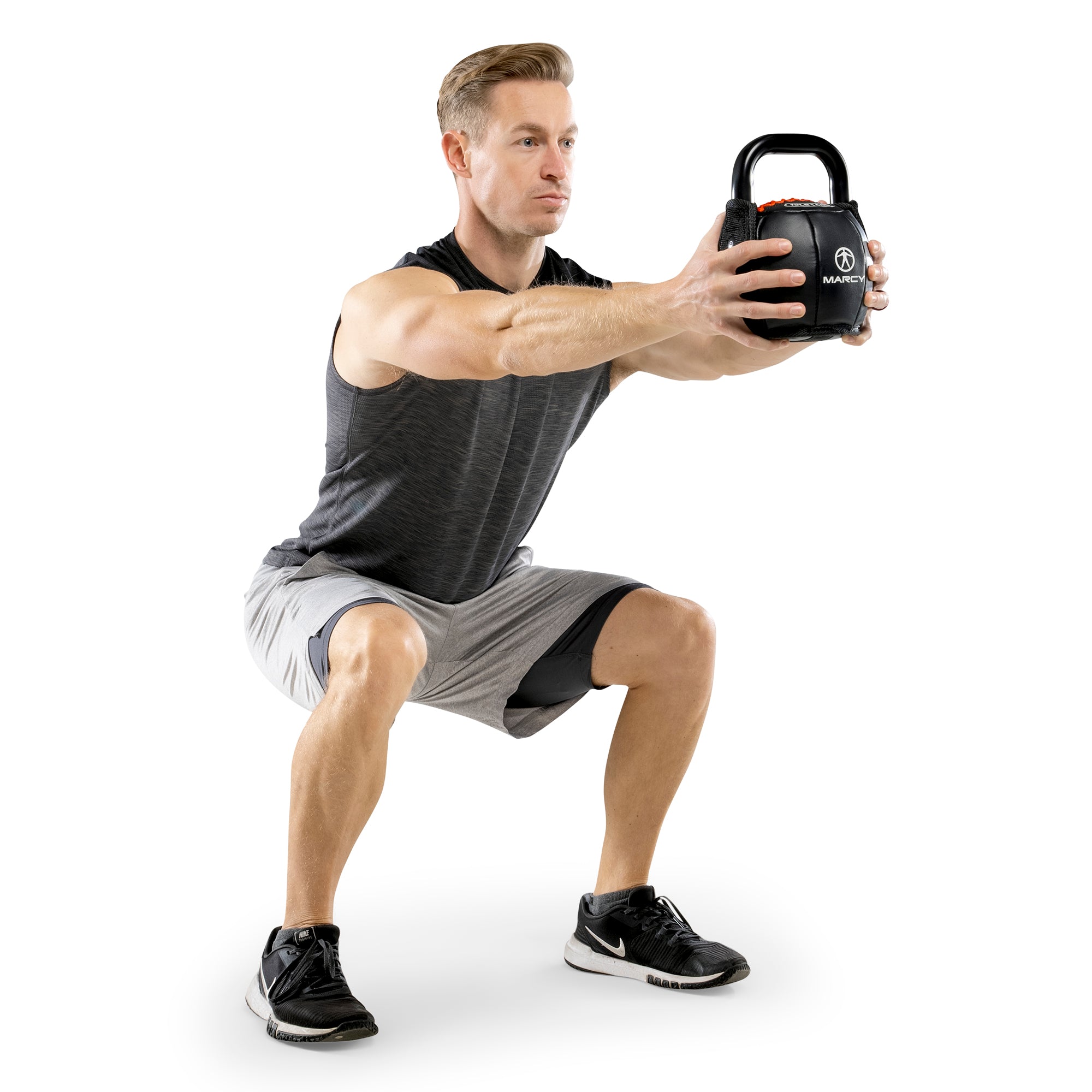 Marcy 15lb Soft Kettlebell - SKB 015 | Durable Home Gym Equipment for Strength Training, Cardio & Full-Body Workouts - Perfect for Beginners & Fitness Enthusiasts