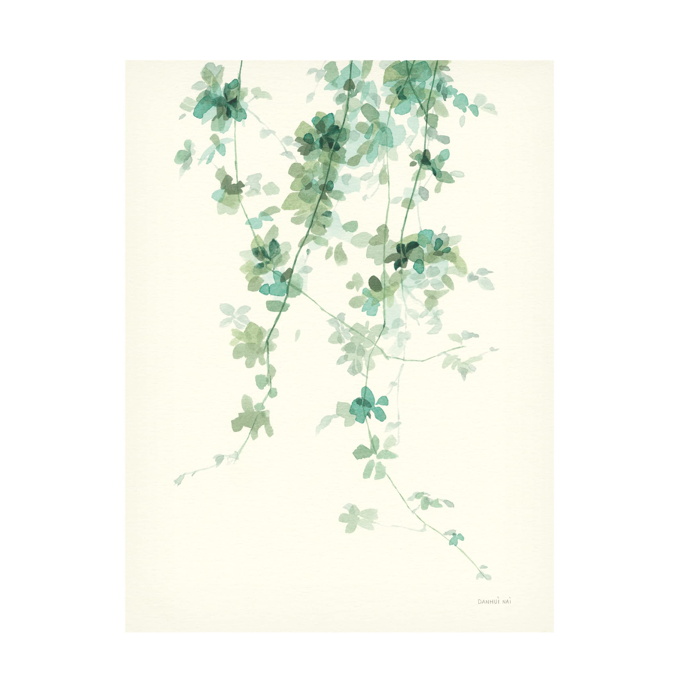 Trademark Fine Art 'Natural Beauty I' Canvas Wall Art by Wild Apple Portfolio - 35x47 Inches, Stunning Nature Landscape Painting for Living Room, Bedroom & Office Decor