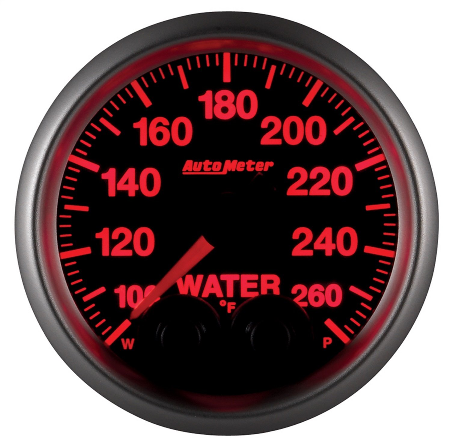 Auto Meter 5654 Elite Series Water Temperature Gauge - 2-1/16