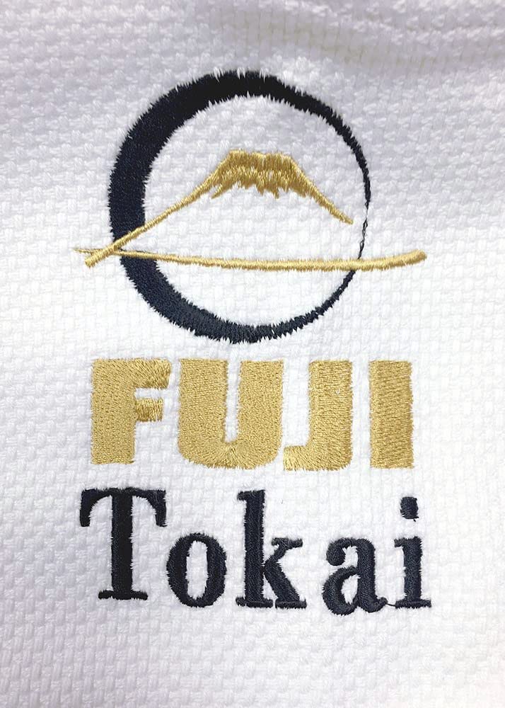 Premium Fuji Tokai Canada Judo Gi - Heavyweight Training Uniform with Reinforced Collar & Embroidered Maple Leaf | Ideal for Judo Practice, Tournaments & Martial Arts Competitions