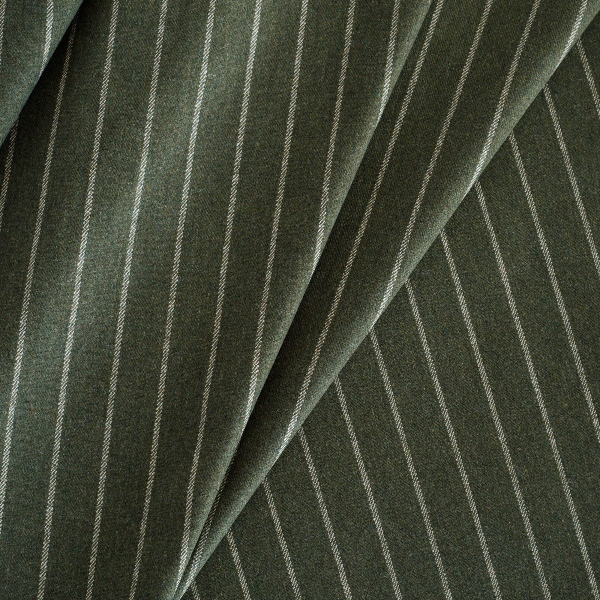 Premium Hunter Stripe Fabric - Soft Moss Green Upholstery Material for DIY Projects, Home Decor & Crafts | Perfect for Sofas, Curtains & Pillow Covers