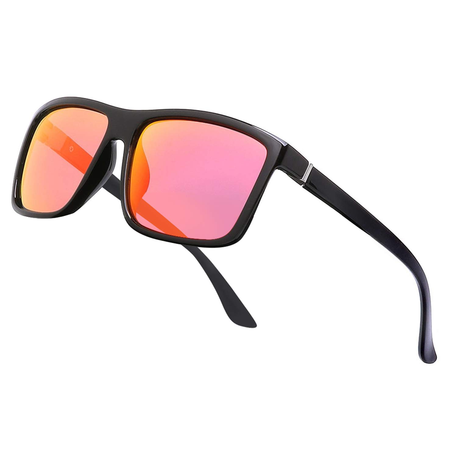NIEEPA Polarized Sports Sunglasses for Men - UV Protection, Square Frame, Lightweight & Durable (NP1007) - Perfect for Running, Cycling & Outdoor Activities