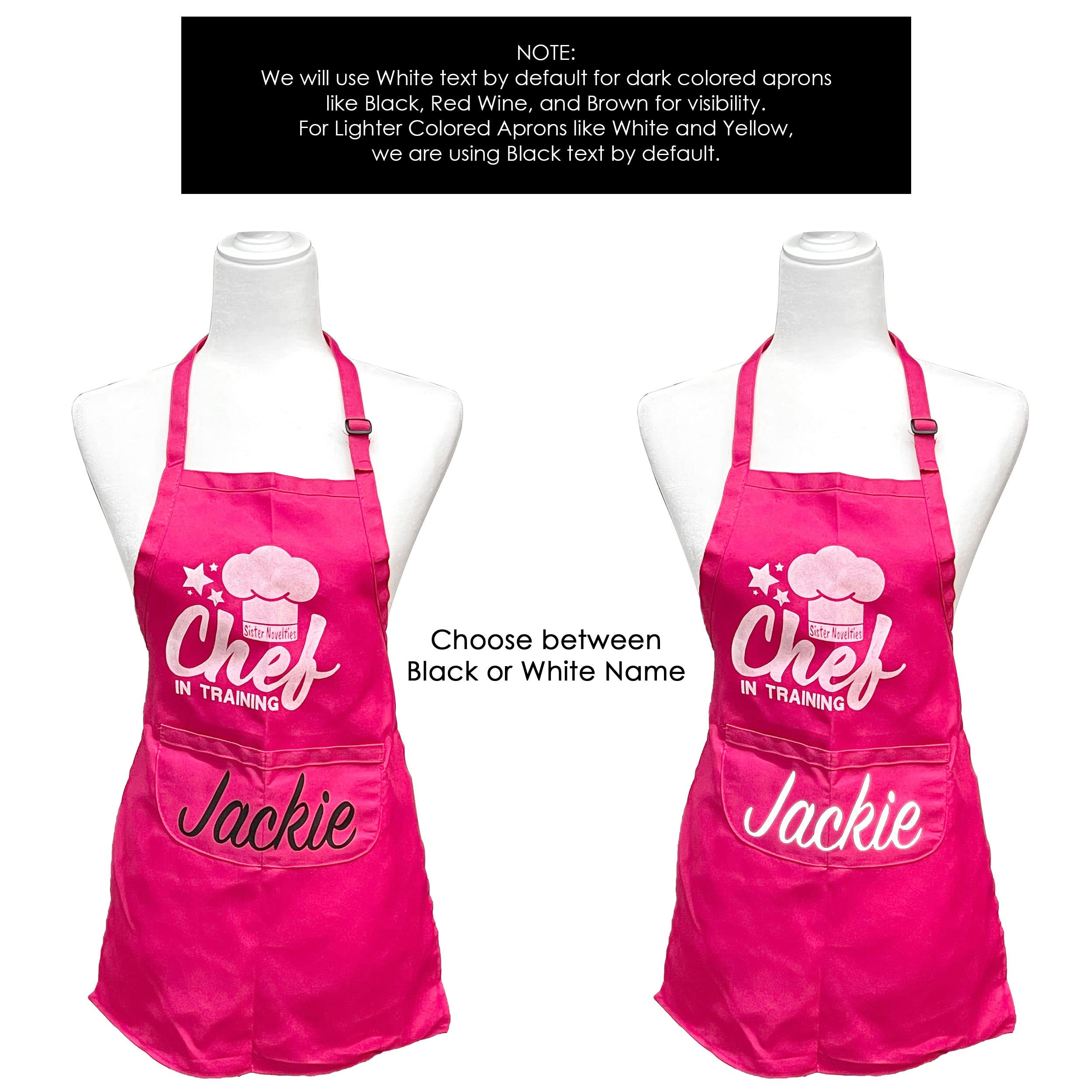 Personalized Kids Cooking Apron Set - 4 Piece Chef Apron with Hat & Protective Sleeves for Baking, Arts & Crafts | Royal Blue Kids Chef Costume for Pretend Play, Cooking Classes & Birthday Parties