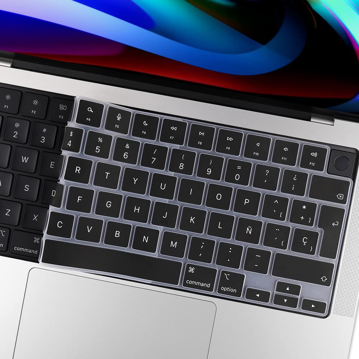 Soft Silicone Keyboard Cover for MacBook Air 13.6