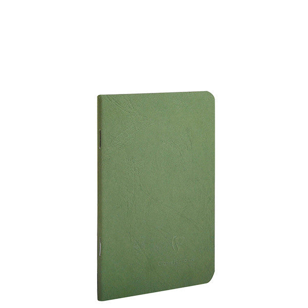 Clairefontaine Age Bag Staplebound Notebook 90x140mm - Premium French Writing Journal for School, Office & Art Sketching - Durable Paper for Pens, Pencils & Markers