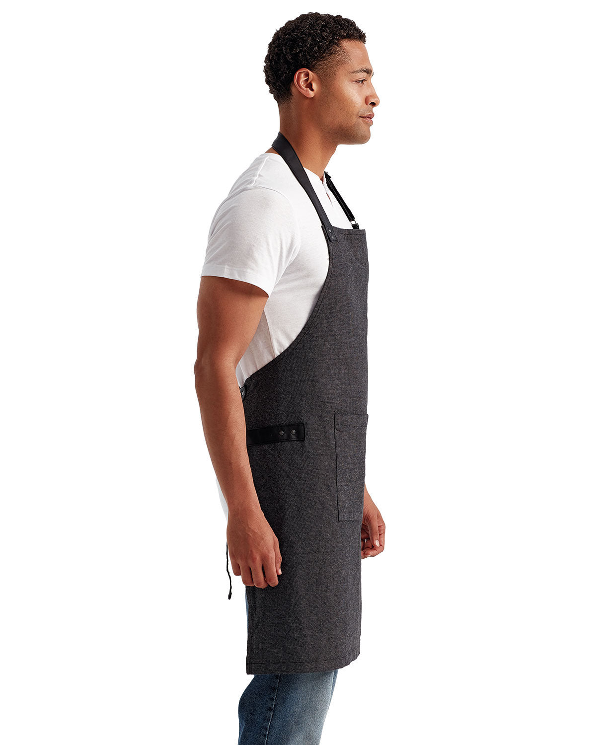 Reprime RP144 Unisex Oxford Apron - Artisan Collection - Durable & Stylish for Cooking, Baking, BBQ & Workshop Use