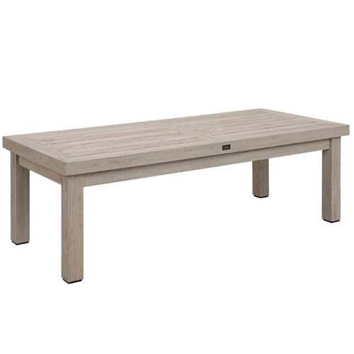 Vintage Artwood Outdoor Coffee Table - Weather-Resistant Patio Furniture for Garden, Deck, and Poolside Relaxation