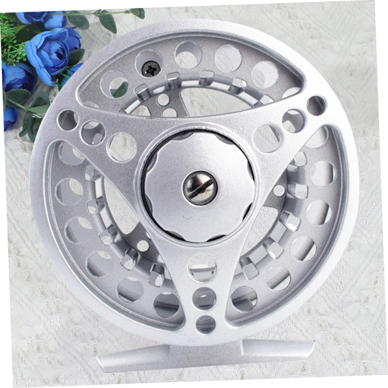 BESPORTBLE Baitcasting Reel - Aluminum Alloy Fly Fishing Reel with Full Metal Front Rotating Wheel | Perfect for Saltwater & Freshwater Fishing, Bass & Trout Angling