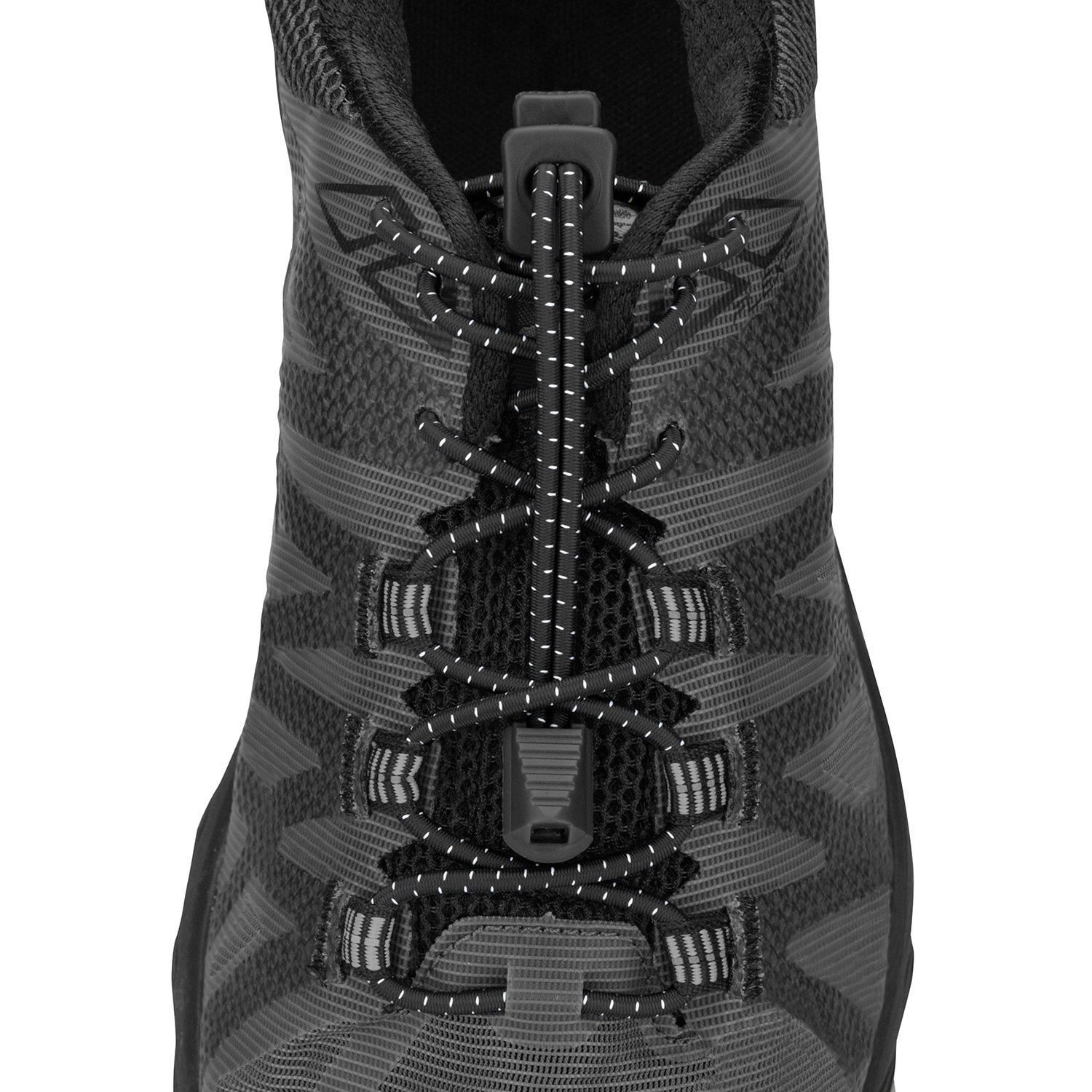 No Tie Elastic Shoelaces for Running & Sports - Nathan's Stretch Laces for Sneakers, Walking, Hiking & Workouts - Stay Secure & Comfortable During Exercise