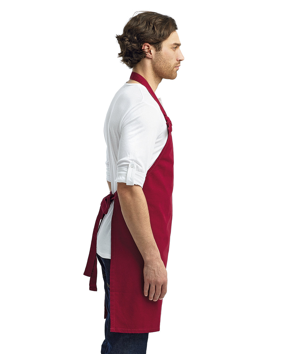 Reprime RP130 Heavy Duty Cotton Canvas Bib Apron for Cooking, Grilling & DIY - Unisex Artisan Collection for Chefs & Crafters