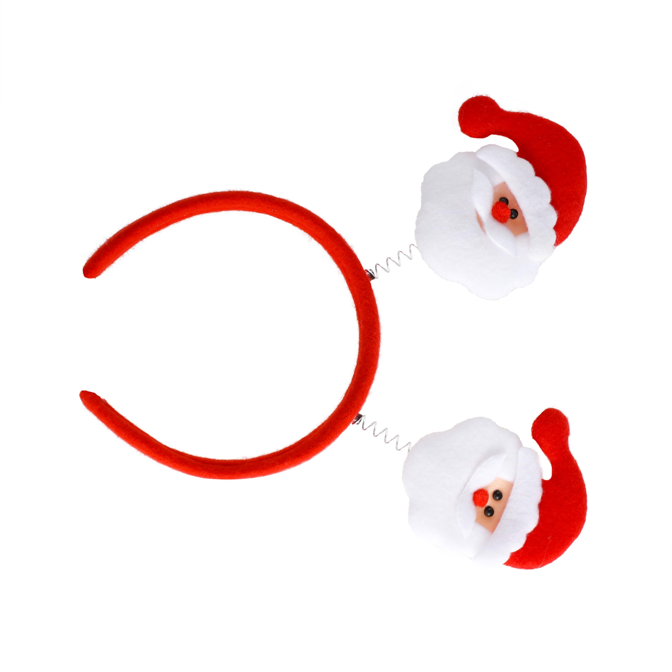 Festive Christmas Headbands with Antlers - Cute Xmas Costume Ears for Men, Women & Kids - Holiday Party Headwear for Family Gatherings, Office Celebrations & Christmas Photo Props