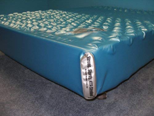 Strobel Organic Waterbed Mattress - Hydro-Support 1200 Queen Size, Natural Latex & Eco-Friendly Materials for Pressure Relief & Spinal Alignment - Perfect for Master Bedroom, Guest Room, or Therapeutic Sleep Solutions