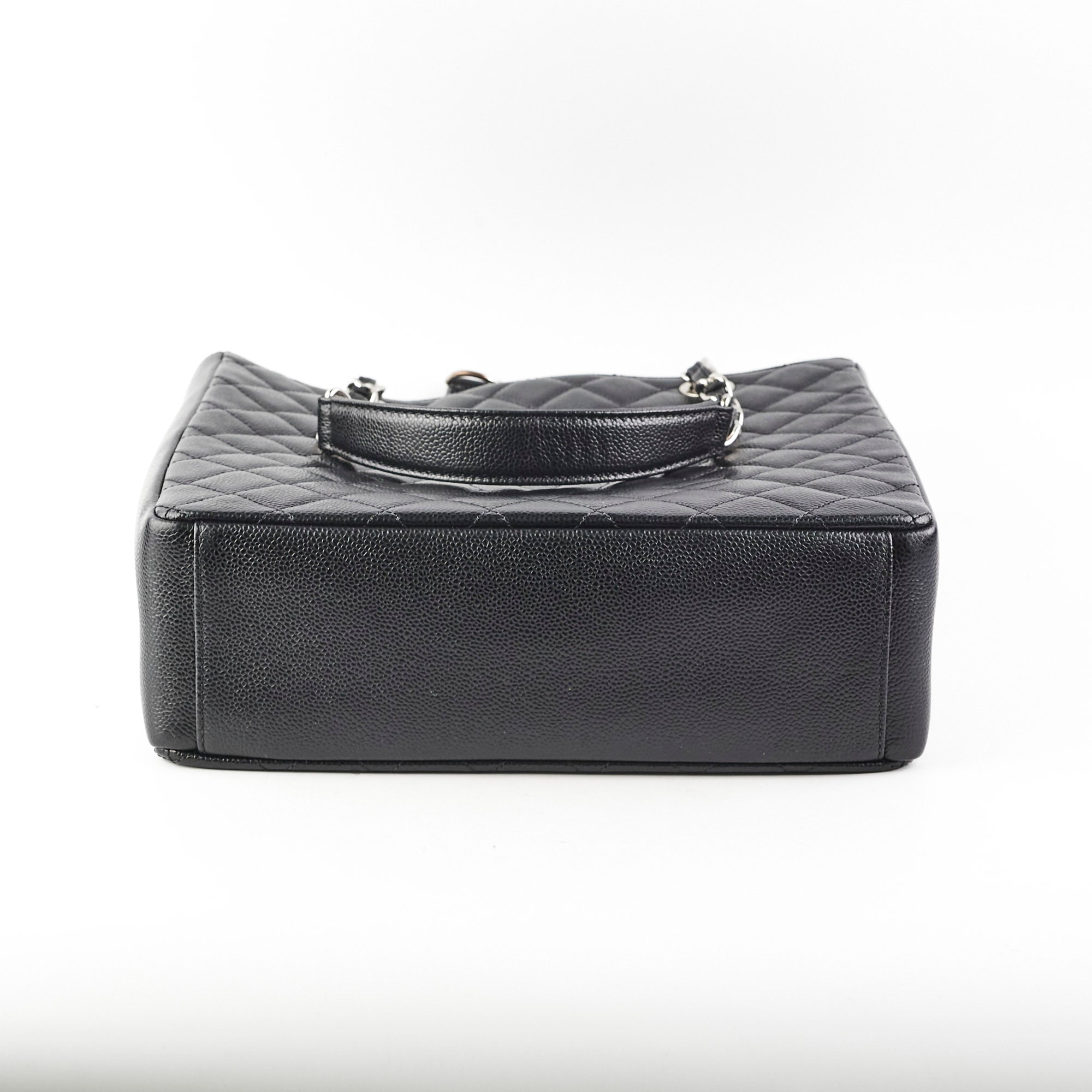 Chanel PST Caviar Black Shoulder Bag - Luxury Quilted Leather Handbag for Women | Perfect for Evening Parties, Work & Special Occasions