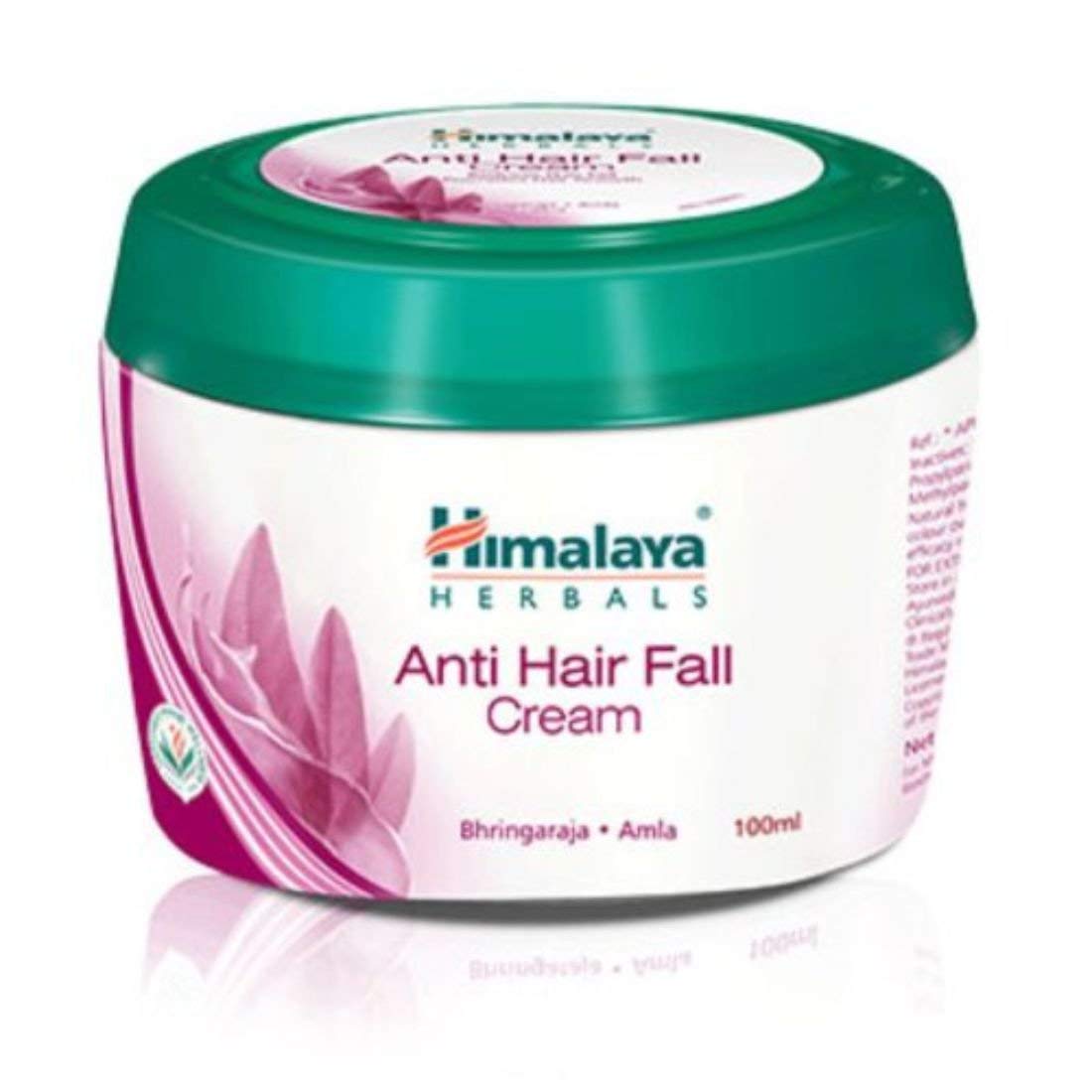 Himalaya Anti-Hair Fall Cream for Women & Men - 100ml Bhringraja & Amla Hair Treatment | Reduces Hair Loss, Strengthens & Conditions Hair | Non-Sticky Oil-Free Formula | Perfect for Daily Hair Care & Scalp Nourishment