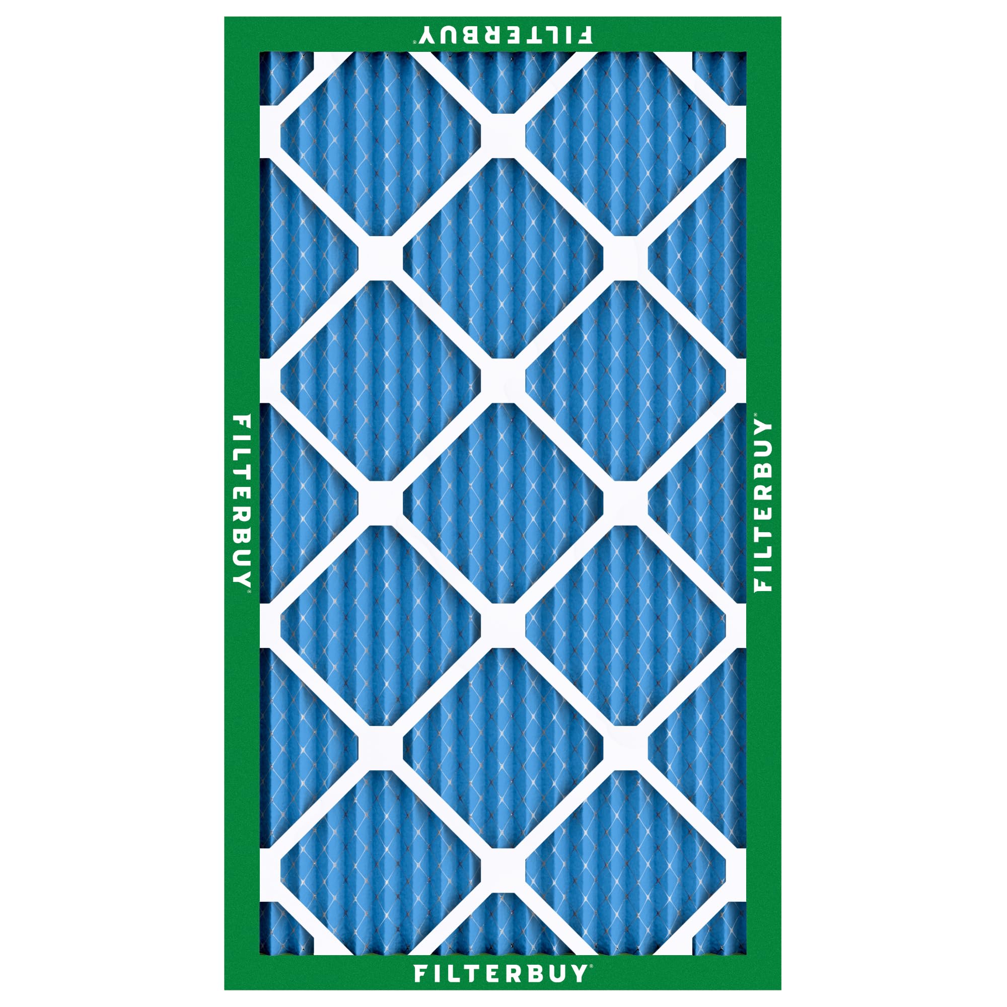 Filterbuy 8x30x1 MERV 13 Air Filter 5-Pack - High Efficiency HVAC Furnace & AC Replacement Filters (7.5