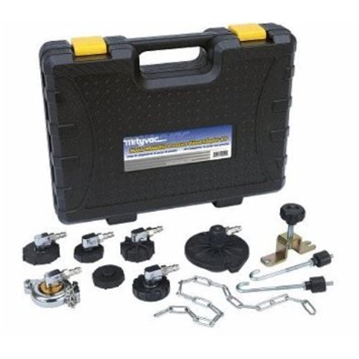 Mityvac Pressure Bleed Adapter Kit - Professional Brake Bleeding Tool for Cars, Trucks & Motorcycles | Easy DIY Brake Fluid Change | Perfect for Home Mechanics & Auto Shops