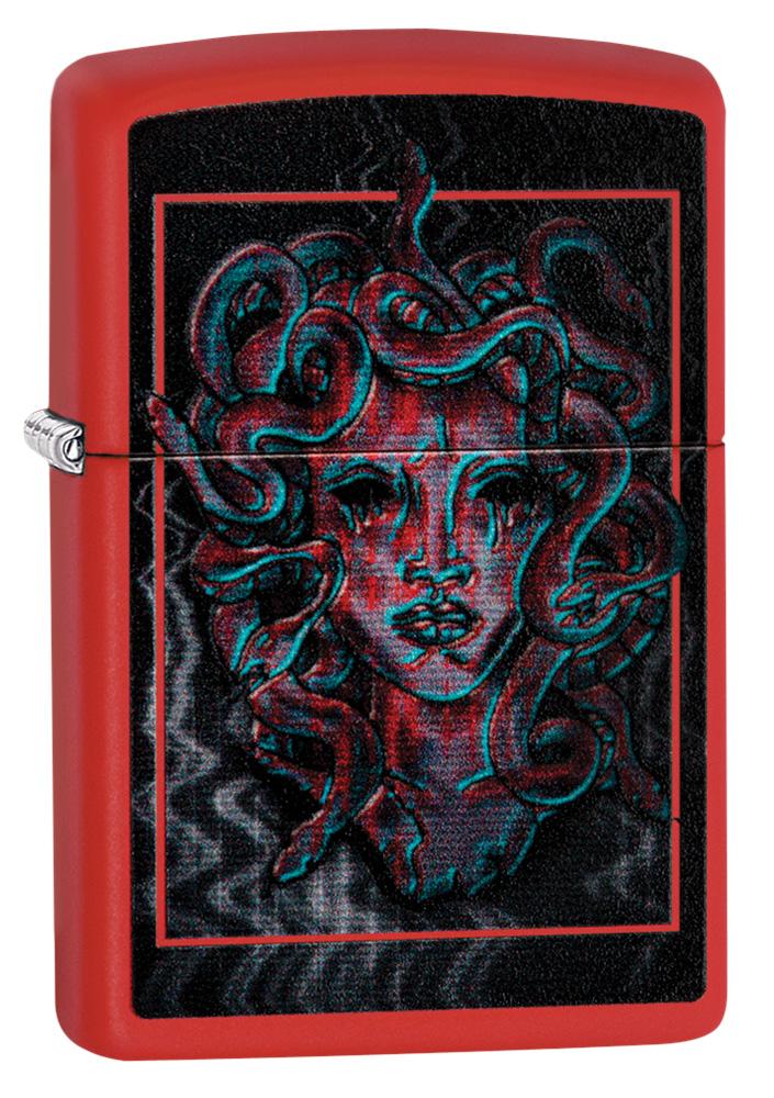 Medusa Red Matte Lipstick - Long Lasting Matte Finish Lipstick for Women, Vegan & Cruelty-Free - Perfect for Everyday Wear, Parties & Special Occasions