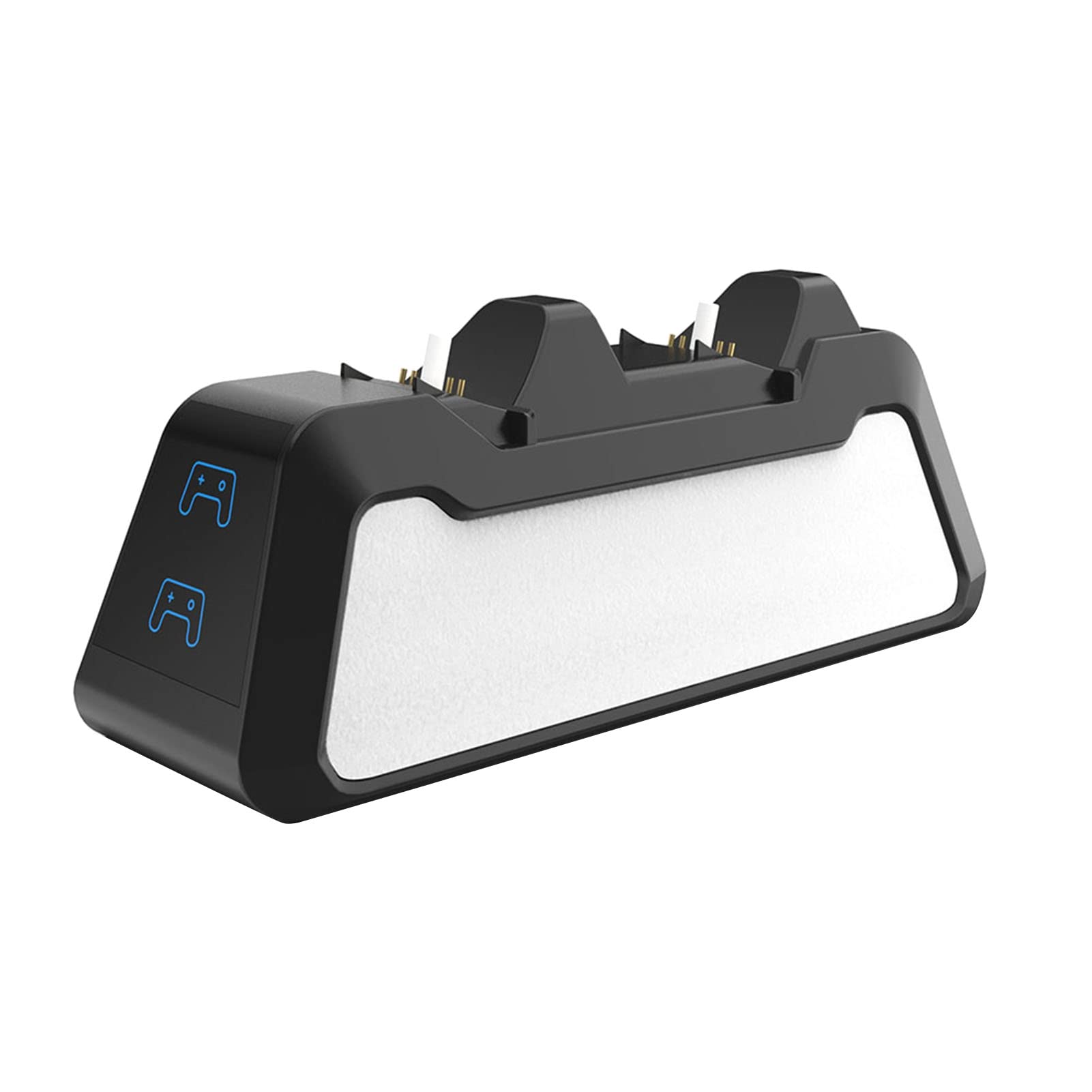 YESBAY Dual Port Fast Charger with LED Indicator for PS5 Controller - Portable Gaming Charger for Travel & Home Use