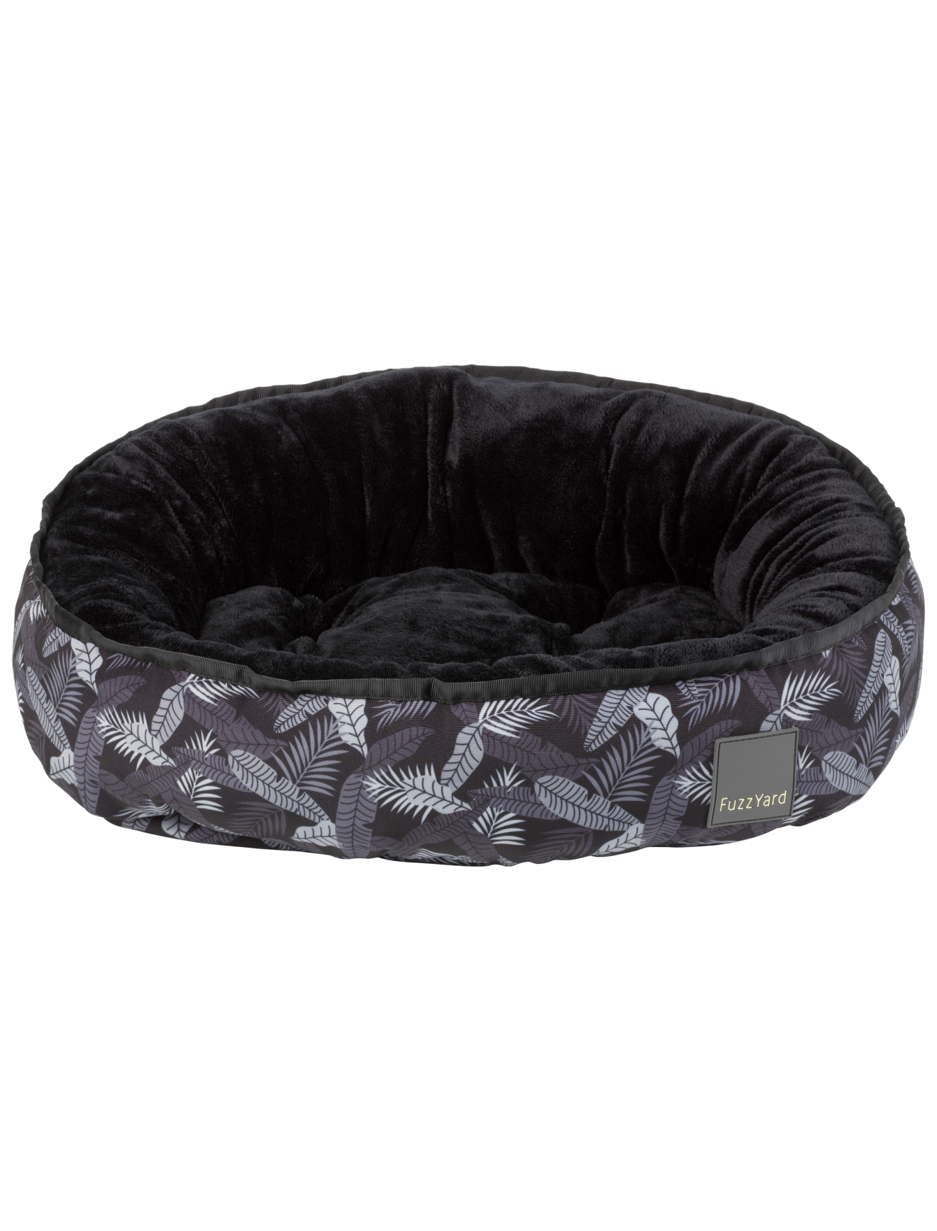 FuzzYard Reversible Dog & Cat Bed - Ultra Soft Plush Pet Bed for Small Medium Large Dogs & Cats - 3 Sizes (Kapalua Pattern) - Perfect for Living Room, Bedroom & Pet Travel