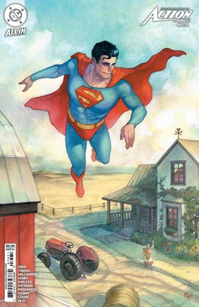 Action Comics #1075 Cover D Meghan Hetrick Variant - Premium Card Stock Edition | DC Comics Collector's Item for Display & Investment | Perfect for Comic Book Fans & Pop Culture Enthusiasts