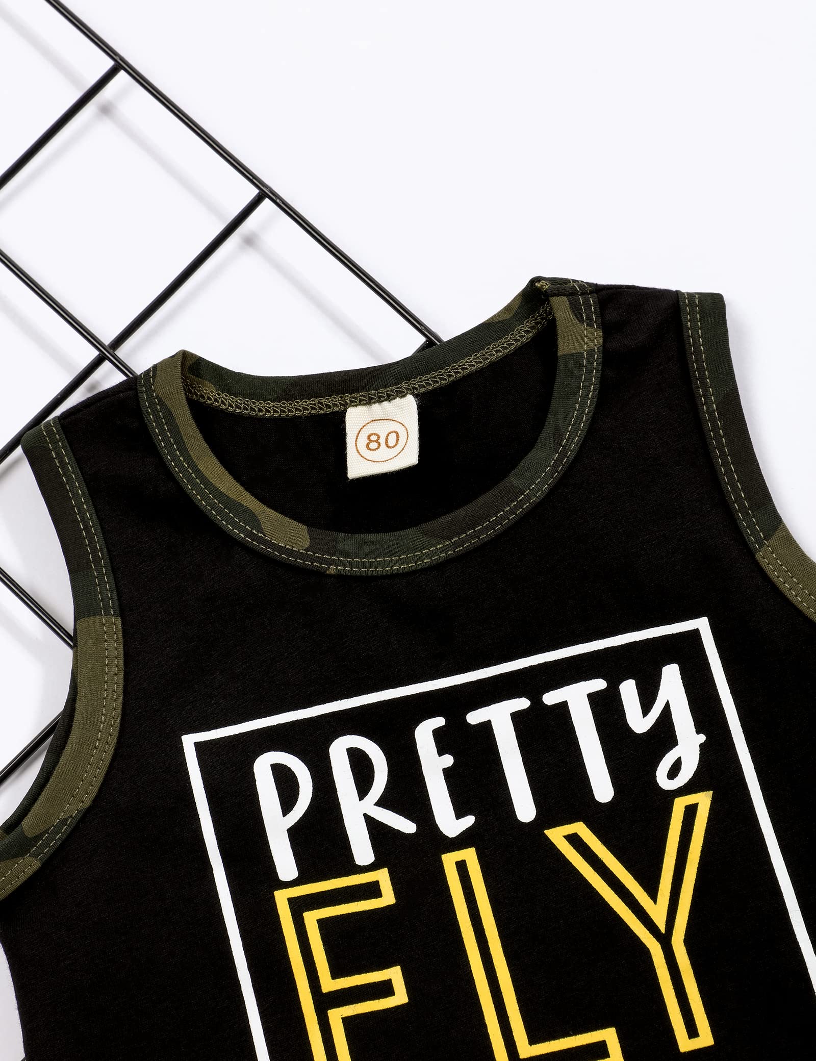 Stylish Toddler Baby Boy Clothes Set - Sleeveless Striped Top & Shorts Outfit for Summer | Perfect for Playdates, Beach Trips & Outdoor Adventures