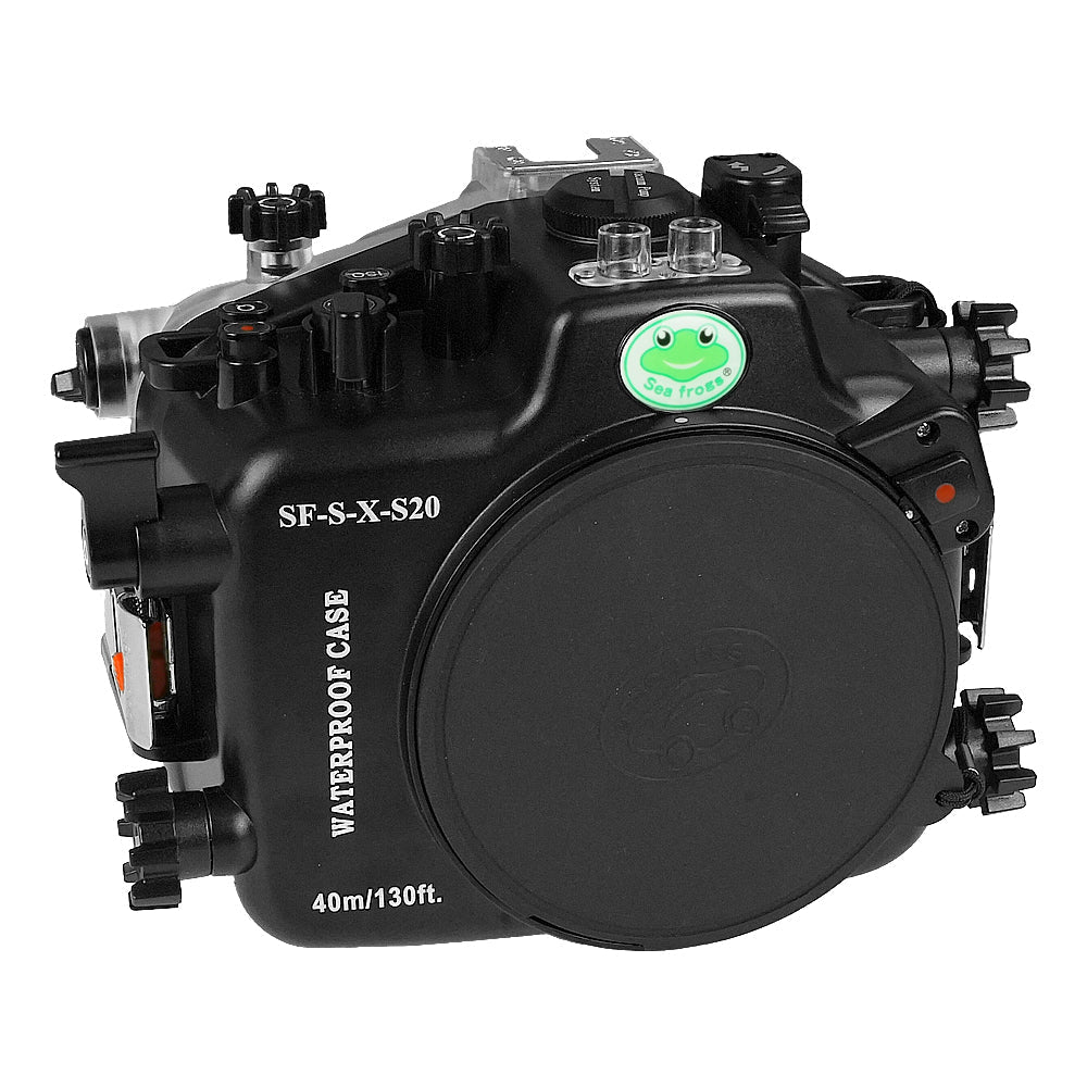 Fujifilm X-S20 40M/130FT Underwater Waterproof Housing Case with 6