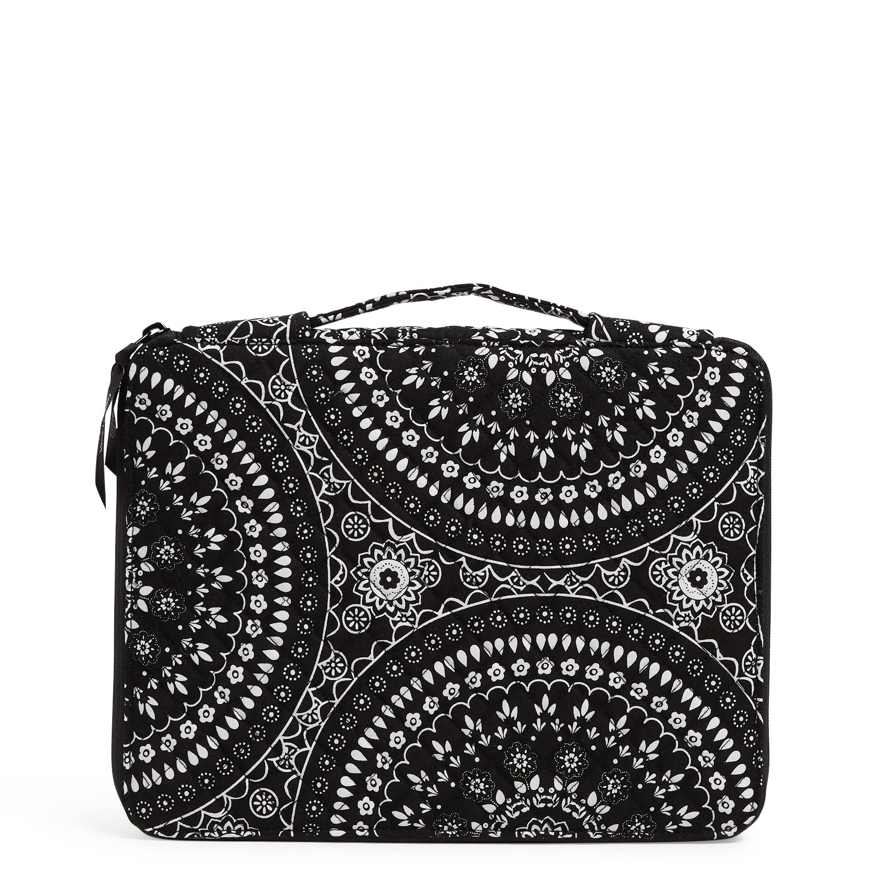 Vera Bradley Tablet Organizer Case - Stylish & Functional Sleeve for iPad, Samsung Galaxy Tab, Fire HD - Perfect for Work, School, Travel & Home Office Use