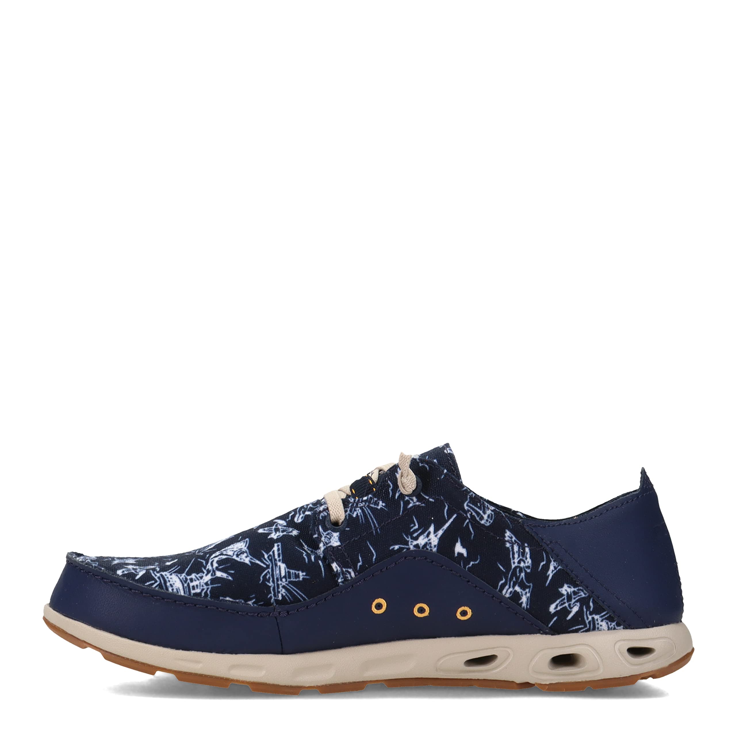 Columbia Men's Bahama Vent PFG Lace-Up Boat Shoes - Lightweight & Breathable for Fishing, Boating & Outdoor Activities