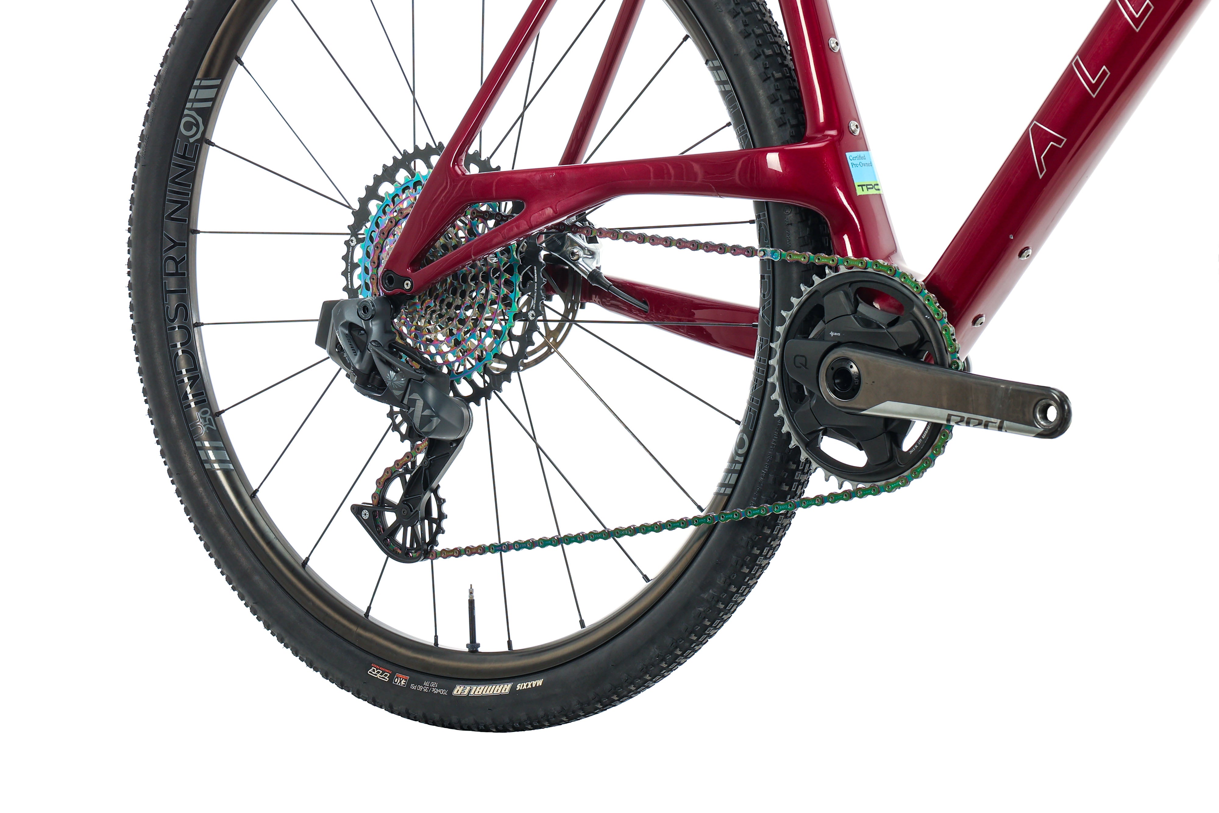 2021 Allied ABLE Red AXS Gravel Bike - Medium Size | Premium Carbon Frame for Adventure & Commuting | Perfect for Off-Road Trails & Urban Riding