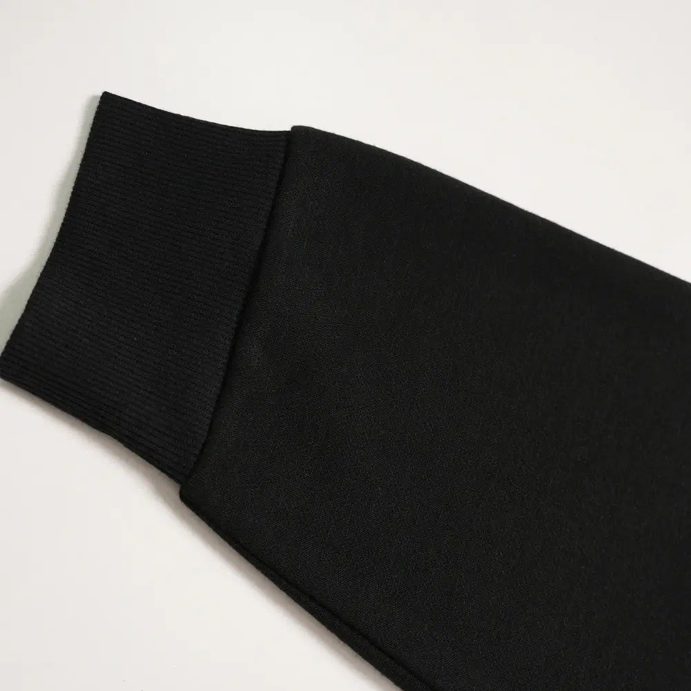 Solid Color Black Hoodie for Men & Women - Soft Cotton Pullover Sweatshirt for Casual Wear, Gym, and Outdoor Activities