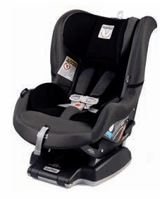 Peg Perego Primo Viaggio Convertible Car Seat - SIP 5/65 Safety System, Atmosphere Fabric | Rear & Forward Facing Infant to Toddler Car Seat for Safe Travel