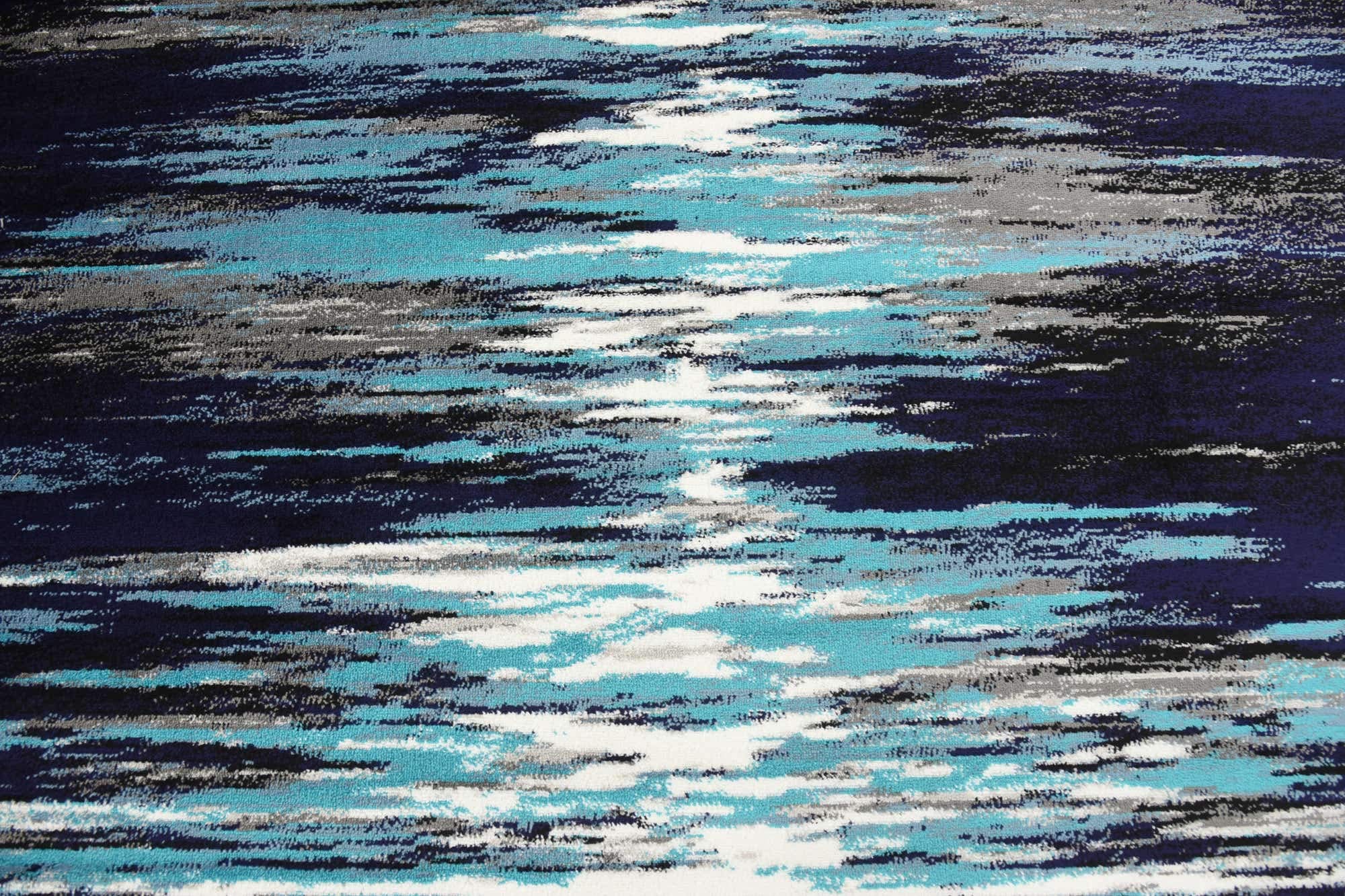 Unique Loom Metro Collection Area Rug 9' x 12' 2