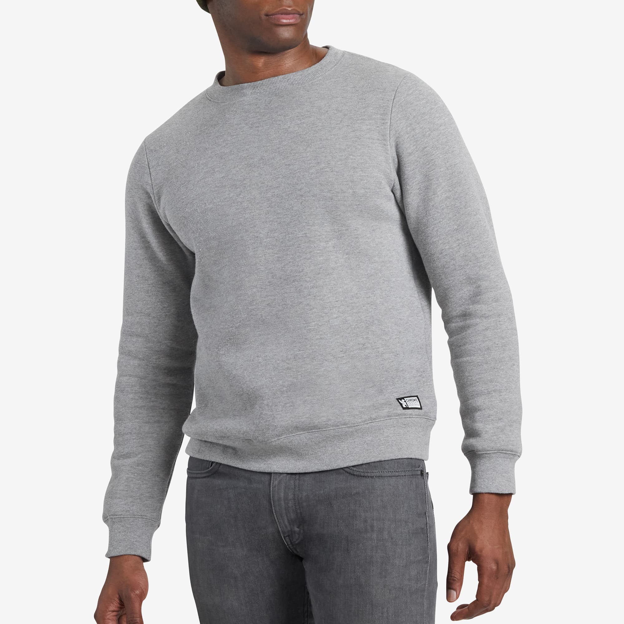 Premium Chrome Issued Fleece Crewneck Sweatshirt - Soft & Warm Unisex Pullover for Men & Women - Perfect for Casual Wear, Outdoor Activities & Layering in Cold Weather