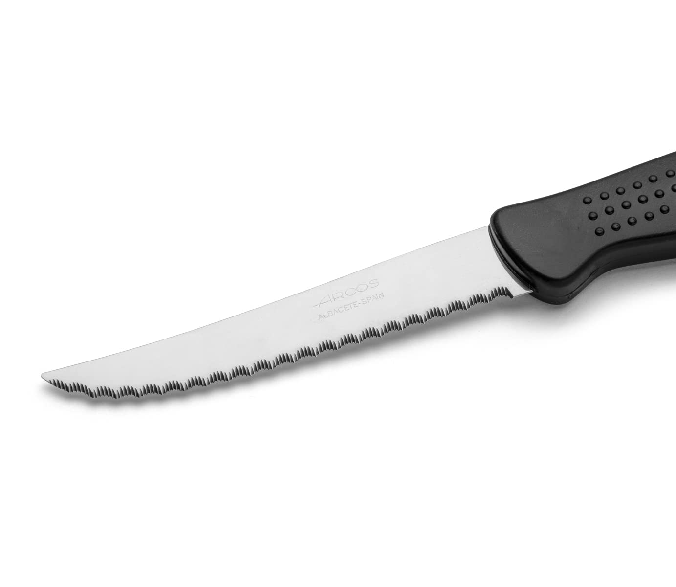 Premium Arcos 110mm Steak Knife Set - High-Quality Stainless Steel Blades for Perfectly Cut Steaks - Ideal for Fine Dining, BBQ Parties & Home Kitchens