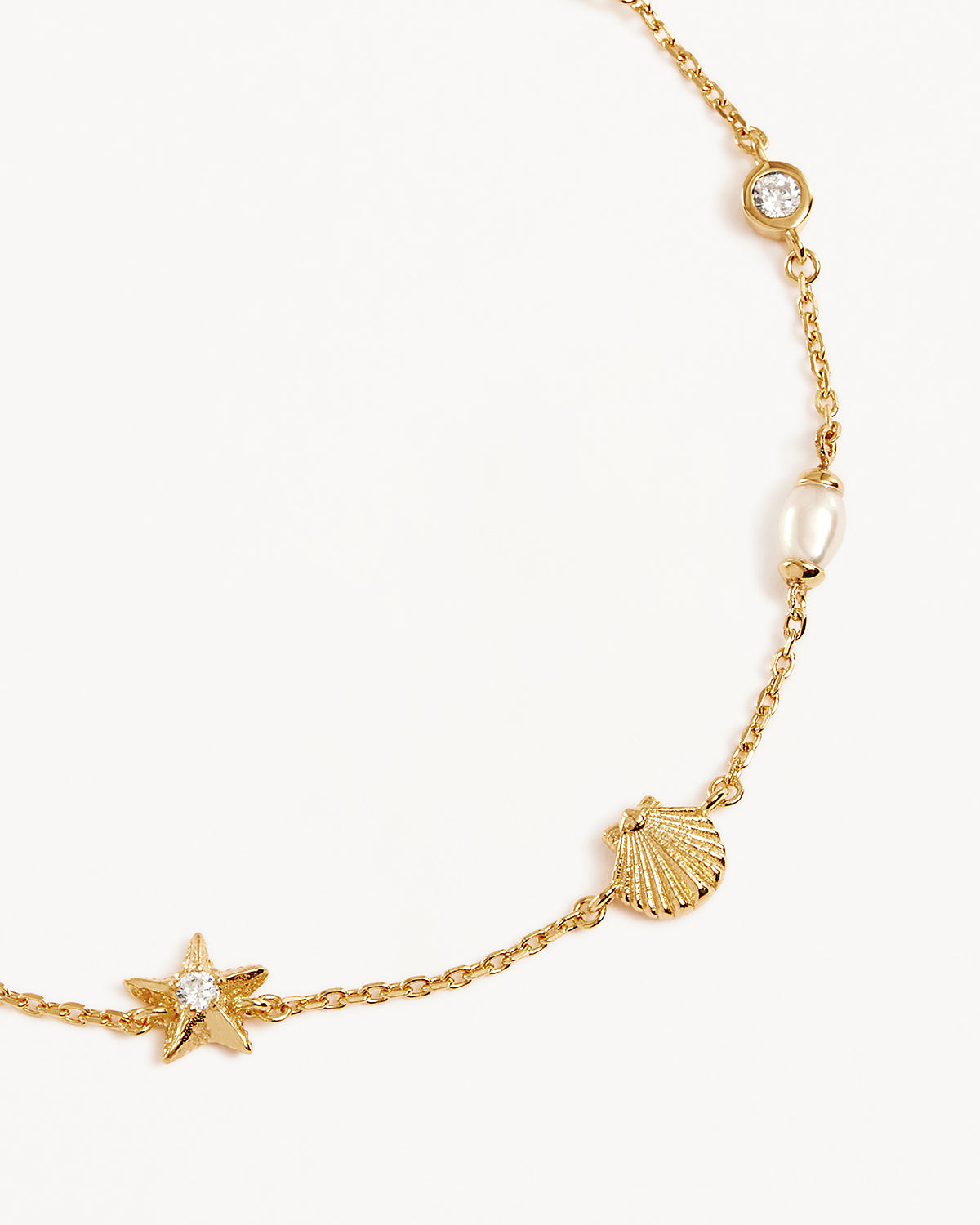 18K Gold Vermeil Ocean Dreaming Bracelet for Women - Elegant Wave Design Dainty Jewelry Gift for Her - Perfect for Beach Vacations, Summer Outfits & Special Occasions