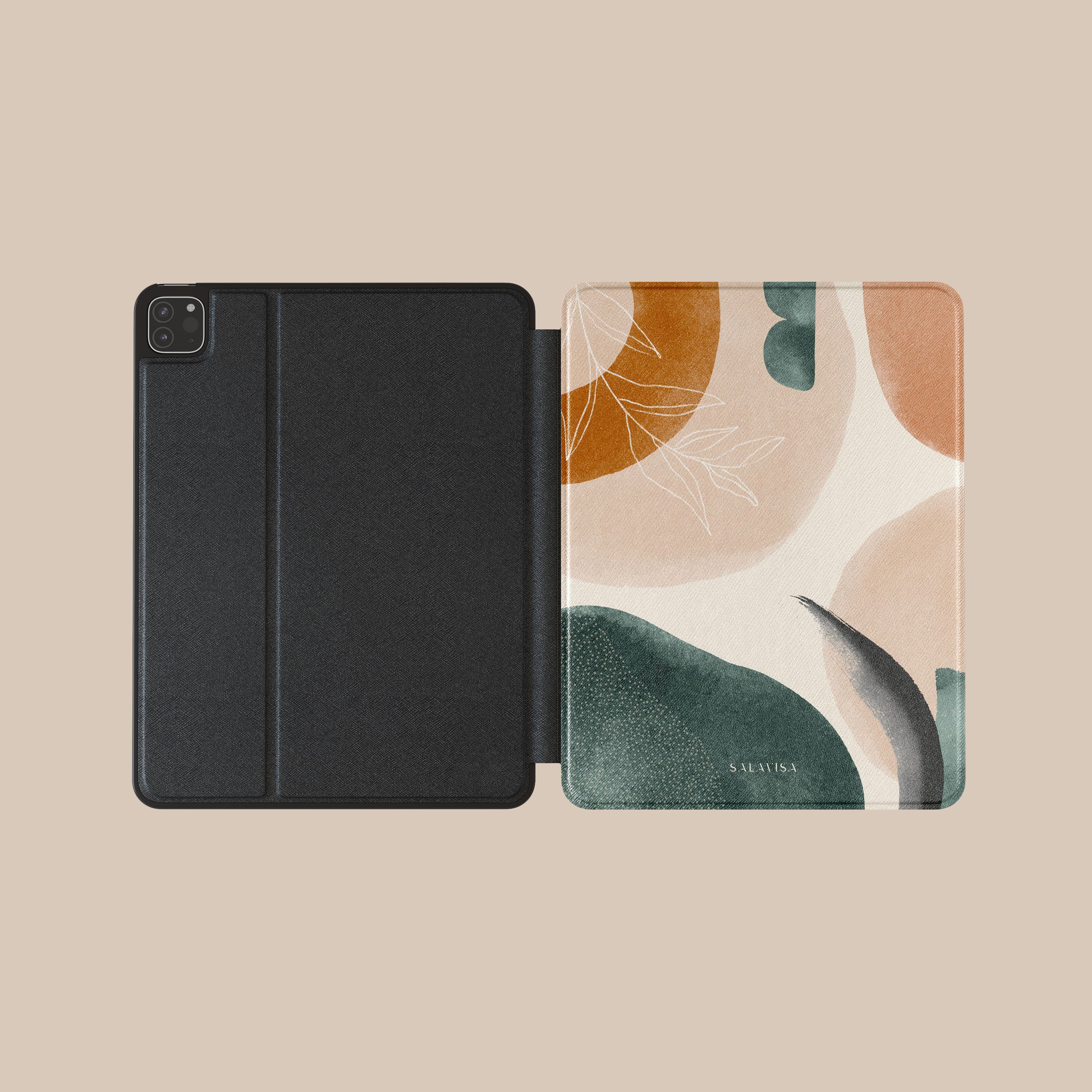 Premium Eco-Friendly Green iPad Case - Slim Fit Protective Cover for iPad Air/Pro, Lightweight & Durable - Perfect for Work, Travel & School Use