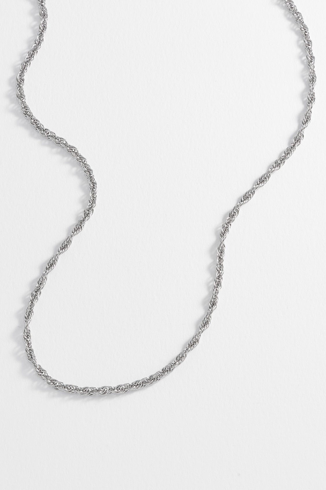 Stylish Men's Rope Chain Necklace 14K Gold Plated Stainless Steel Jewelry for Gifts & Everyday Wear - Perfect for Dating, Parties and Casual Outfits