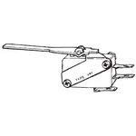 VAV Snap Action Switch with Long Hinge Lever - 10 Pack | Micro Switch for Appliances, Electronics & Industrial Equipment | Perfect for HVAC, Vending Machines & Automotive Applications