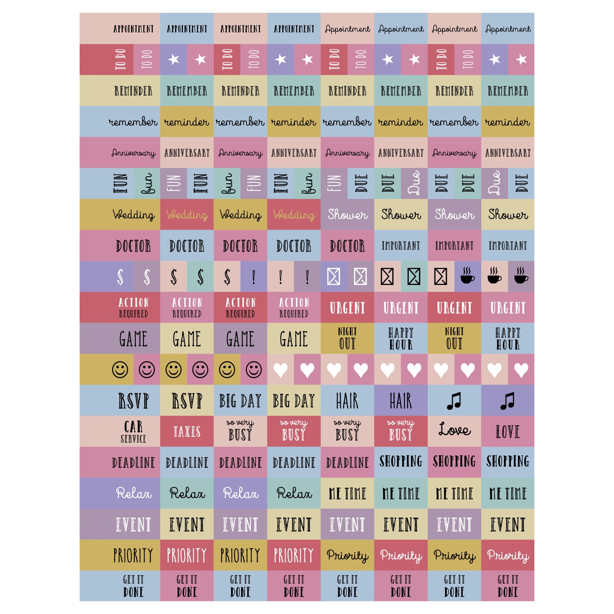 TF Publishing July 2025 - June 2026 Academic Planner - Large Weekly & Monthly Organizer with Durable Cover, Thick Uncoated Paper & Planning Stickers (9