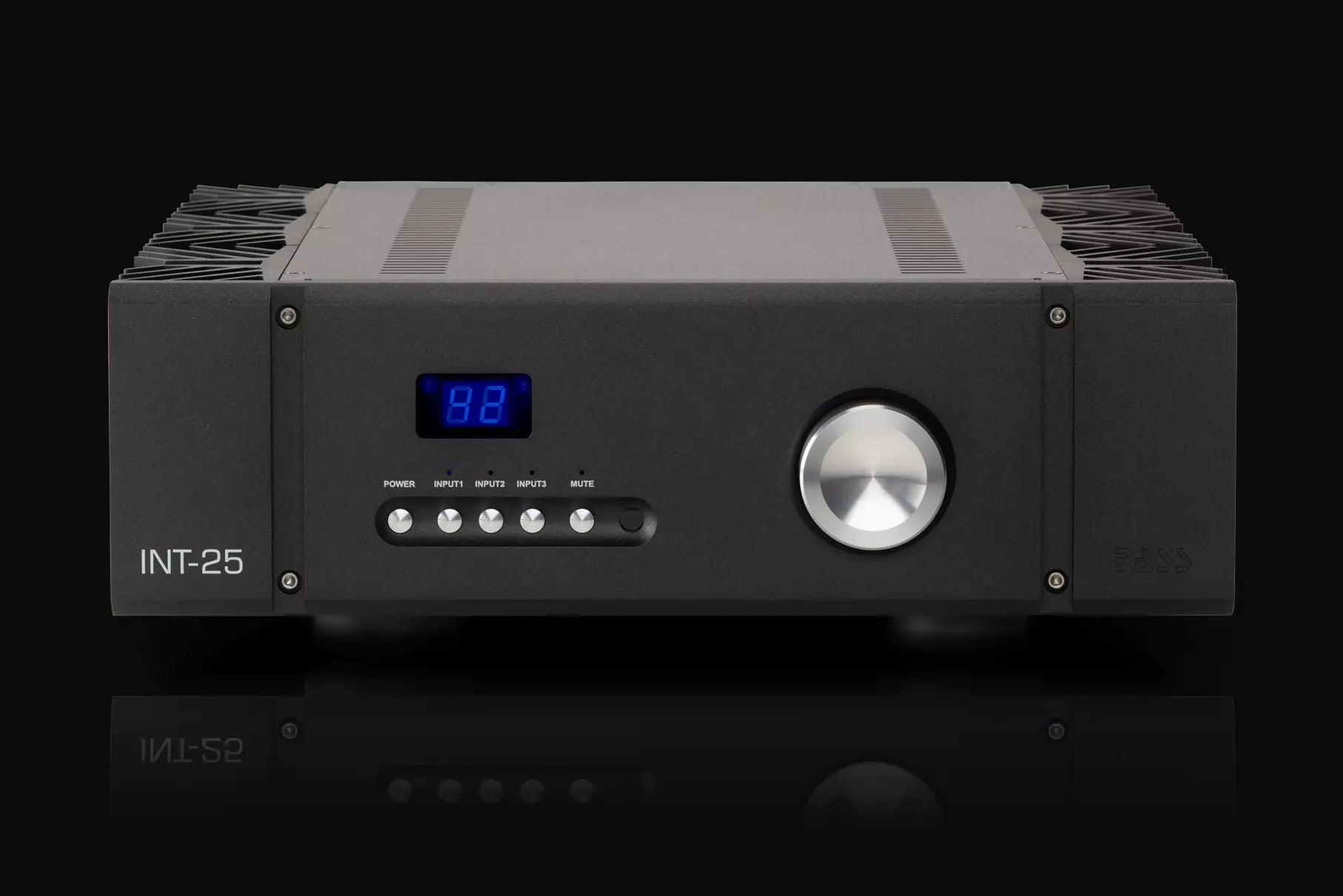 PASS Labs INT-25 High-End Integrated Stereo Amplifier - Perfect for Home Audio & Hi-Fi Systems