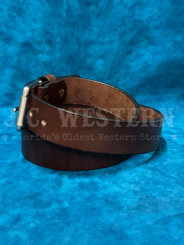 Men's Durango Smooth Work Belt - 200 36 Dark Brown by Gingerich - Durable Leather Belt for Construction, Farming & Outdoor Work