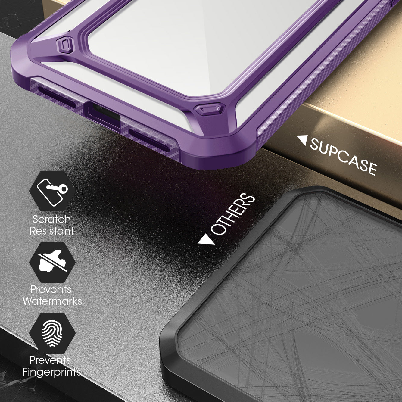 iPhone 12 mini 5.4 Inch Unicorn Beetle Pro Case with Built-in Screen Protector - Shockproof Slim Clear Purple Cover for Women & Men | Perfect for Outdoor Activities, Travel & Daily Protection
