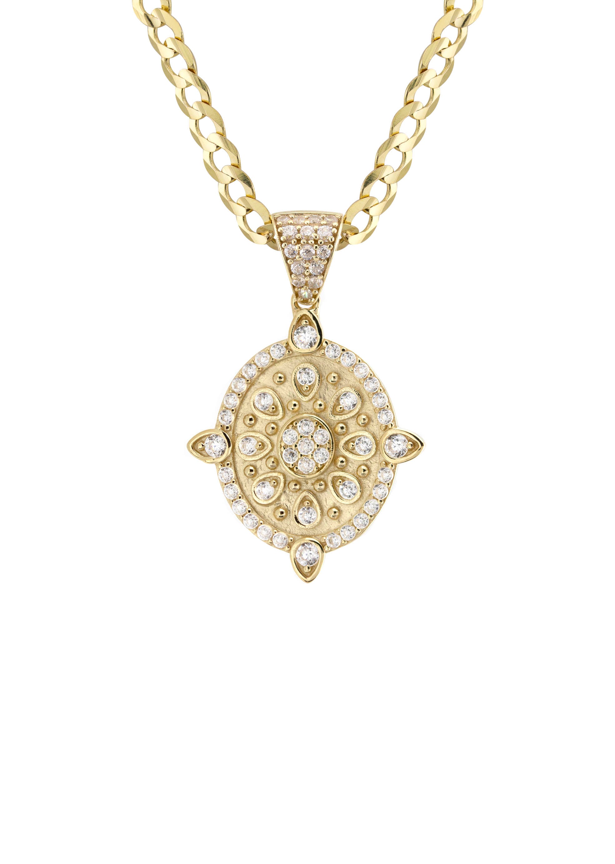 10K Yellow Gold Necklace for Women - 2.4mm Wide, 9.4 Grams | Dainty Everyday Jewelry, Perfect Gift for Anniversary, Birthday & Valentine's Day