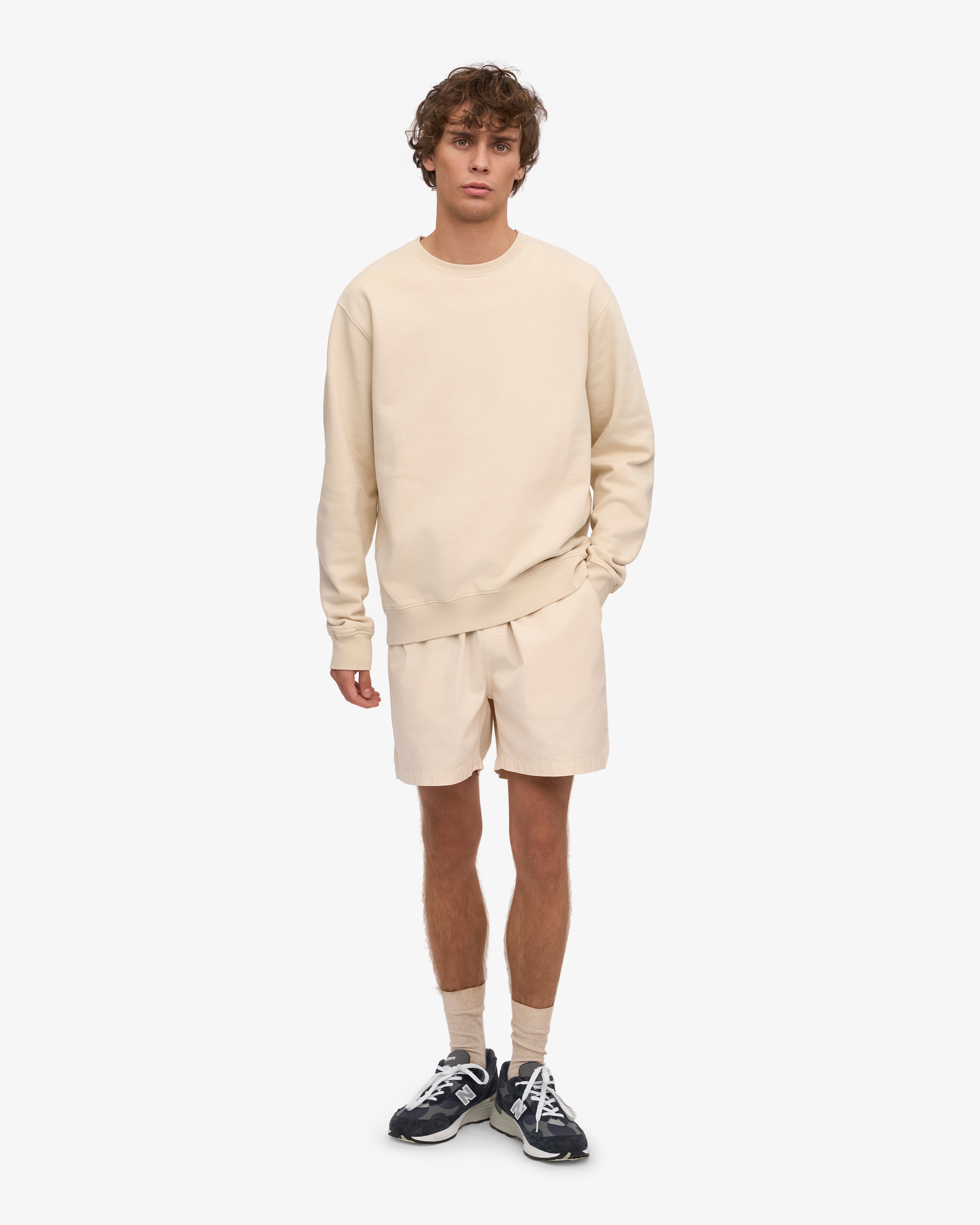 Classic Organic Cotton Crew Neck T-Shirt for Men - Soft & Comfortable Ivory White Tee - Perfect for Casual Wear, Layering & Everyday Outfits