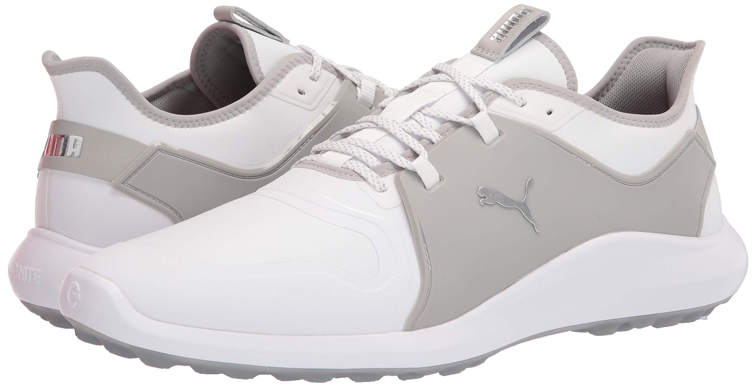 PUMA Men's Ignite Fasten8 Pro Spiked Golf Shoes - Lightweight Waterproof Golf Shoes for Men with Comfortable Cushioning | Ideal for Golf Course Play, Driving Range Practice & Tournament Performance