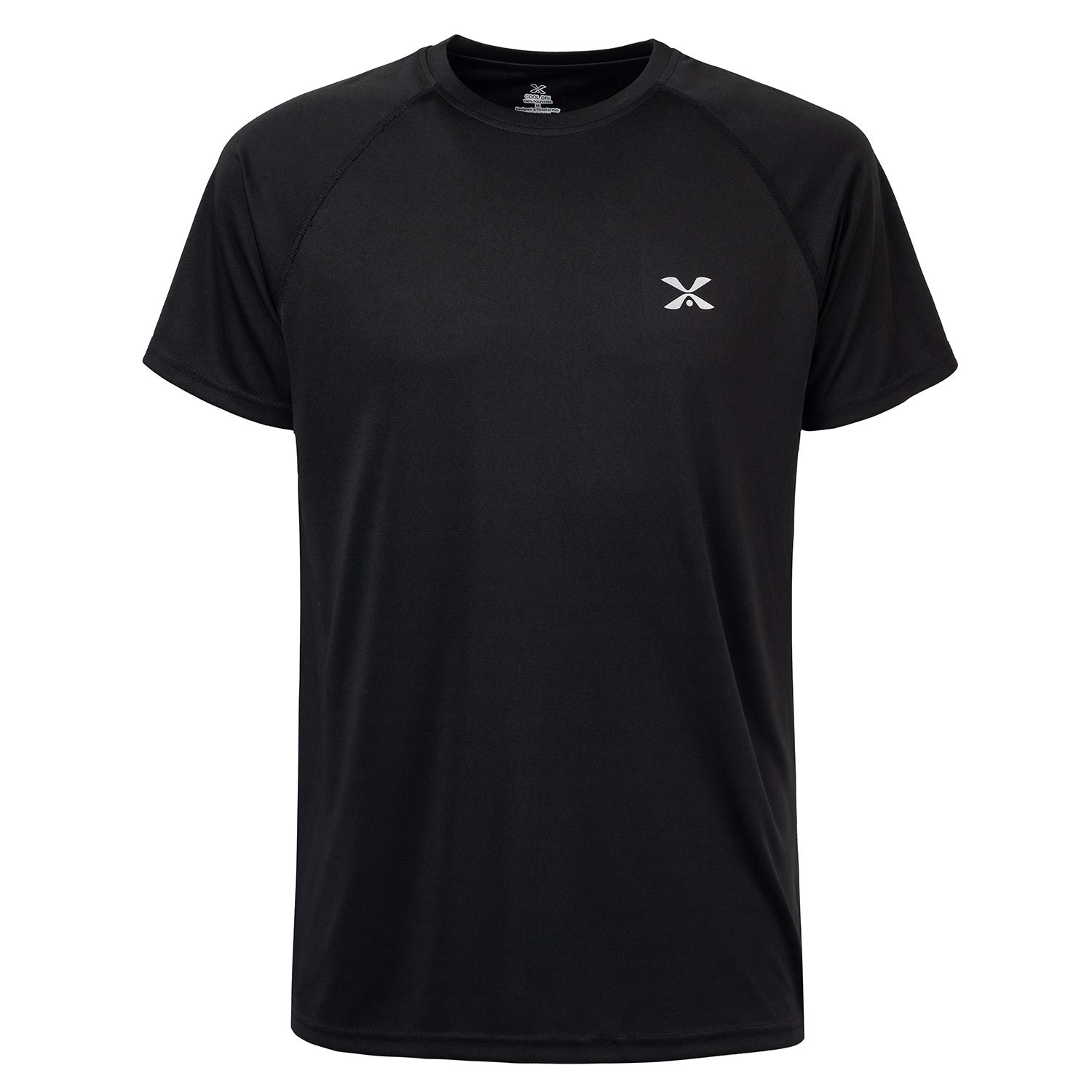 **Men's Lightweight UPF 50+ Short Sleeve T-Shirt - Athletic Dry Fit Workout Shirt for Running, Gym & Outdoor Activities**