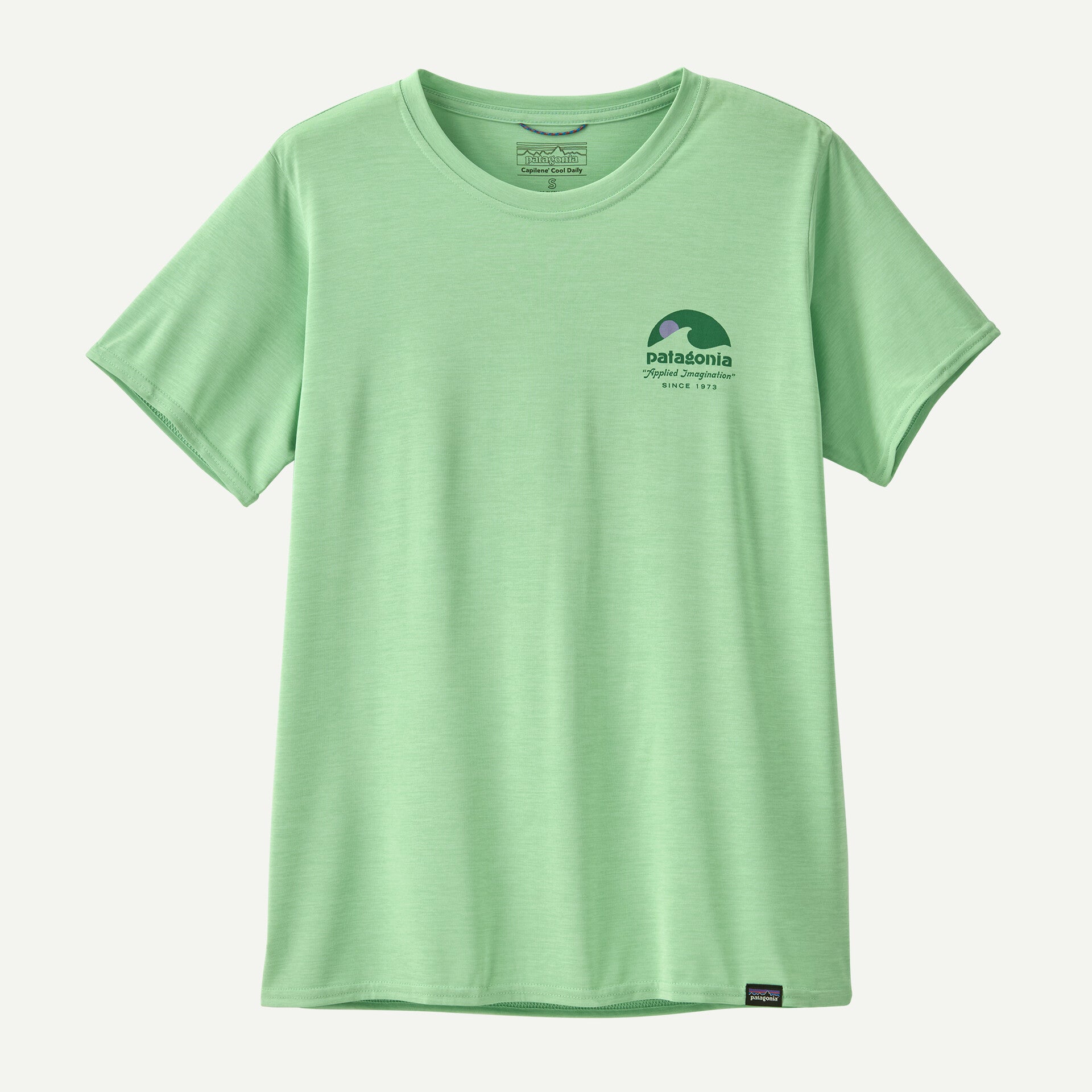 Women's Capilene® Cool Daily Graphic T-Shirt - Breathable & Moisture-Wicking Activewear for Hiking, Yoga & Outdoor Adventures