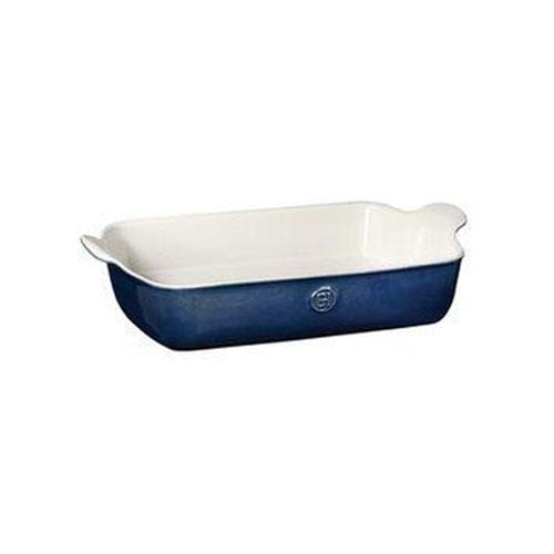 Emile Henry Individual Rectangular Baker 5.9 x 4.8 Inch - Premium Ceramic Baking Dish for Casseroles, Brownies & Small Meals - Perfect for Oven, Microwave & Freezer Use