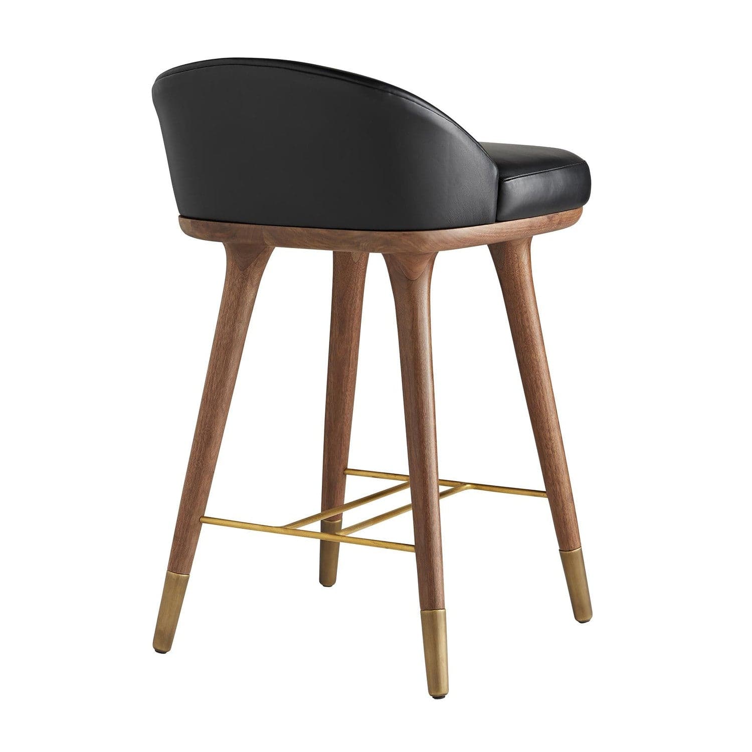 Aiden Modern Counter Stool - Adjustable Height Bar Stool with Padded Seat for Kitchen Island, Breakfast Bar & Home Decor - Comfortable & Stylish Dining Chair