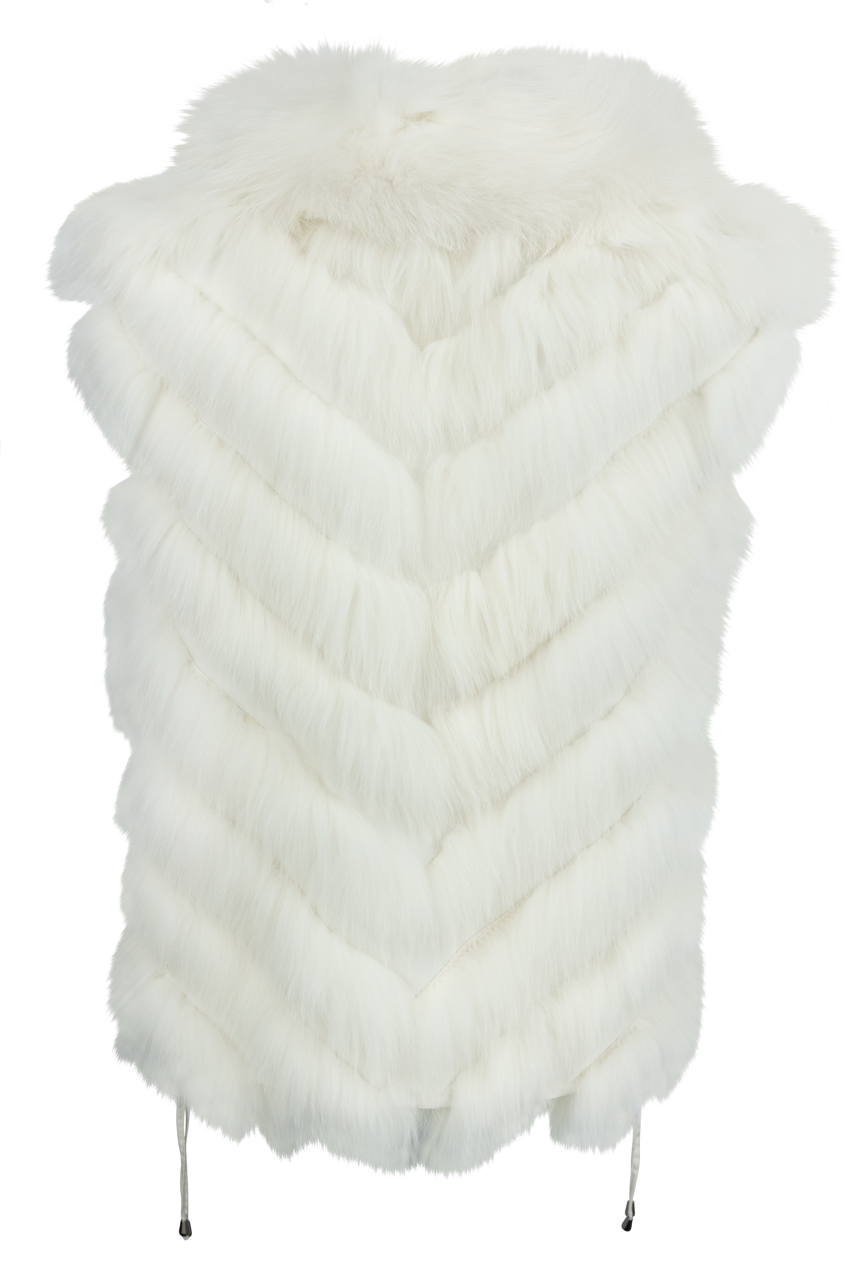 Luxury Diomi Fox Fur Vest for Women - Soft & Warm Winter Fashion - Perfect for Parties, Weddings & Cold Weather Outfits